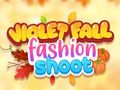 Cluiche Violet Fall Fashion Shoot