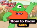 Cluiche The Fungies How to Draw Seth