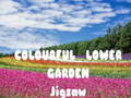 Cluiche Colourful Flower Garden Jigsaw