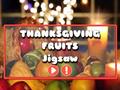 Cluiche Thanksgiving Fruits Jigsaw
