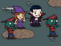 Cluiche Monsters Merge: Halloween