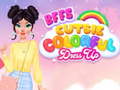 Cluiche BFFs Cutsie Colorful Dress Up