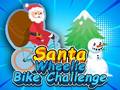 Cluiche Santa Wheelie Bike Challenge