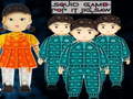 Cluiche Squid Game Pop It Jigsaw