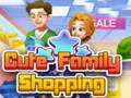 Cluiche Cute Family Shopping