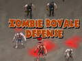 Cluiche Zombie Royale Defense