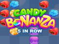 Cluiche Candy Bonanza 5 in Row