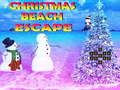 Cluiche Christmas Beach Escape