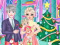 Cluiche Frozen Family Christmas Preparation