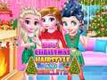 Cluiche BFF Christmas Tree Hairstyle and Biscuits
