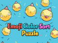 Cluiche Emoji Color Sort Puzzle
