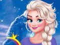 Cluiche Elsa Frozen Stylish Roses