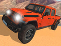 Cluiche Dangerous Jeep Hilly Driver Simulator