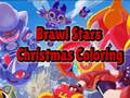 Cluiche Brawl Stars Christmas Coloring