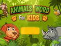 Cluiche Animals Word for kids