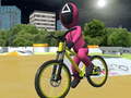 Cluiche Squid Gamer BMX Freestyle