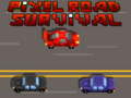 Cluiche Pixel Road Survival