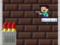 Cluiche Noob Super Agent vs Robots