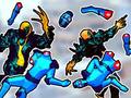 Cluiche Hero 4 Slice Enemies