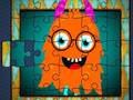 Cluiche Cute Monsters Jigsaw