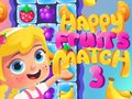 Cluiche Happy Fruits Match3