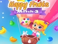 Cluiche Happy Fruits Match-3