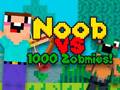 Cluiche Noob vs 1000 Zombies