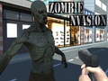 Cluiche Zombie Invasion