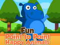 Cluiche Fun Point to Point Happy Animals