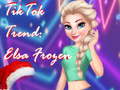 Cluiche TikTok Trend: Elsa Frozen