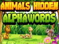Cluiche Animals Hidden AlphaWords