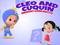 Cluiche Cleo and Cuquin Memory Card Match