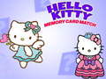 Cluiche Hello Kitty Memory Card Match