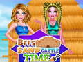 Cluiche BFFs Sand Castle Time