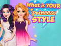 Cluiche What Is Your Princess Style