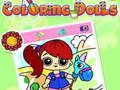 Cluiche Coloring Dolls