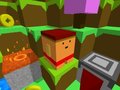 Cluiche Blocky Rush Downhill