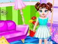 Cluiche Baby Taylor Messy Home Cleaning