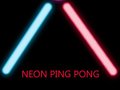 Cluiche Neon Pong 