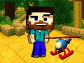 Cluiche Mineblock Helicopter Adventure