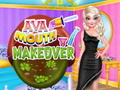Cluiche Ava Mouth Makeover