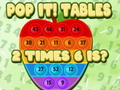 Cluiche Pop it tables 2 times 6 is?