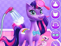 Cluiche Magical Unicorn Grooming World