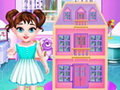 Cluiche Baby Taylor Doll House Making