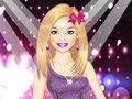 Cluiche Barbie Popstar Dressup