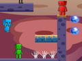 Cluiche Fire And Water In Zombies World 2