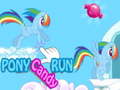 Cluiche Pony Candy Run