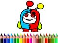 Cluiche Back to School: OddBods Coloring Book