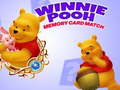 Cluiche Winnie Pooh Memory Card Match