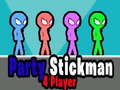 Cluiche Party Stickman 4 Player